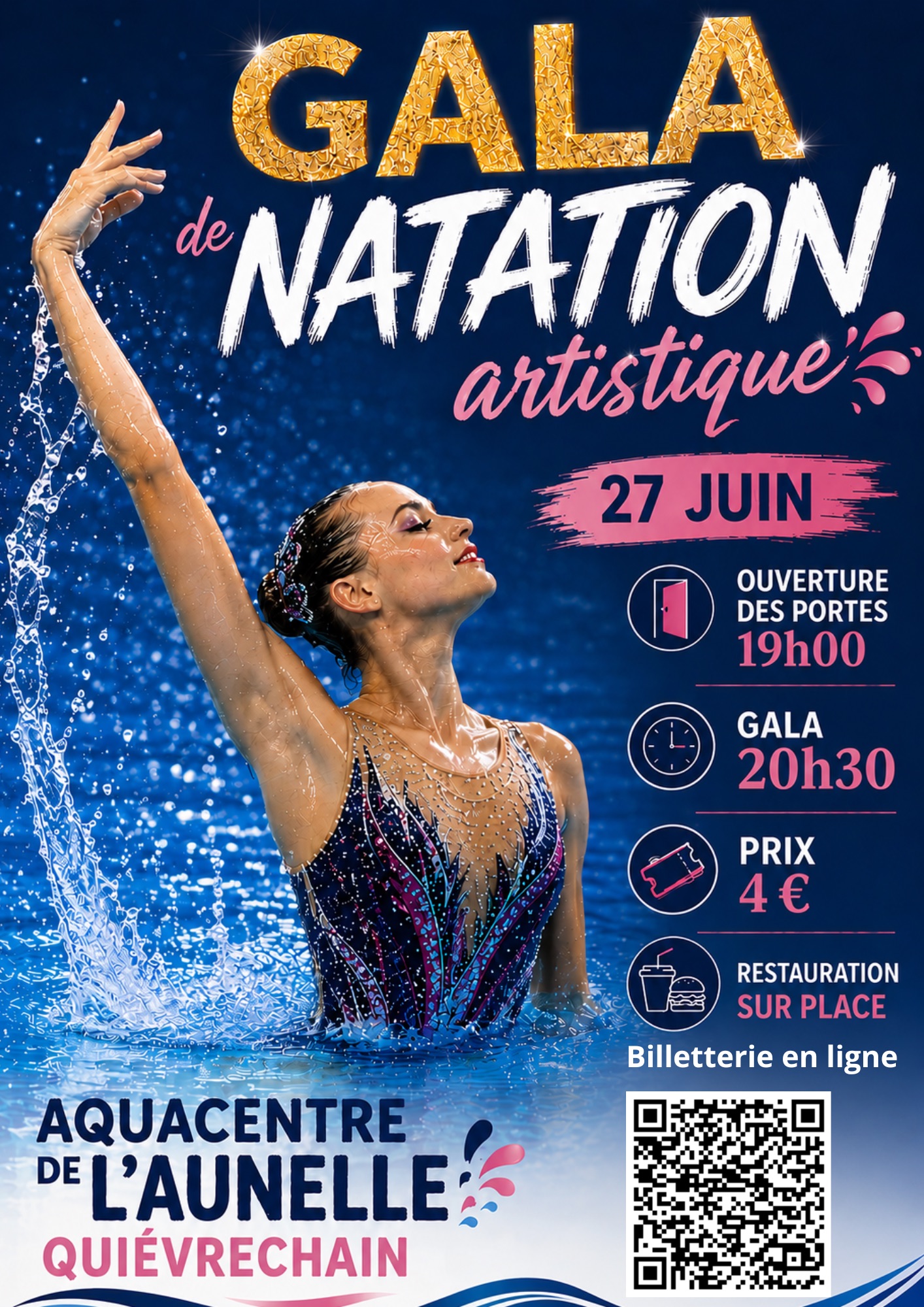 [27 juin] Gala de natation artistique